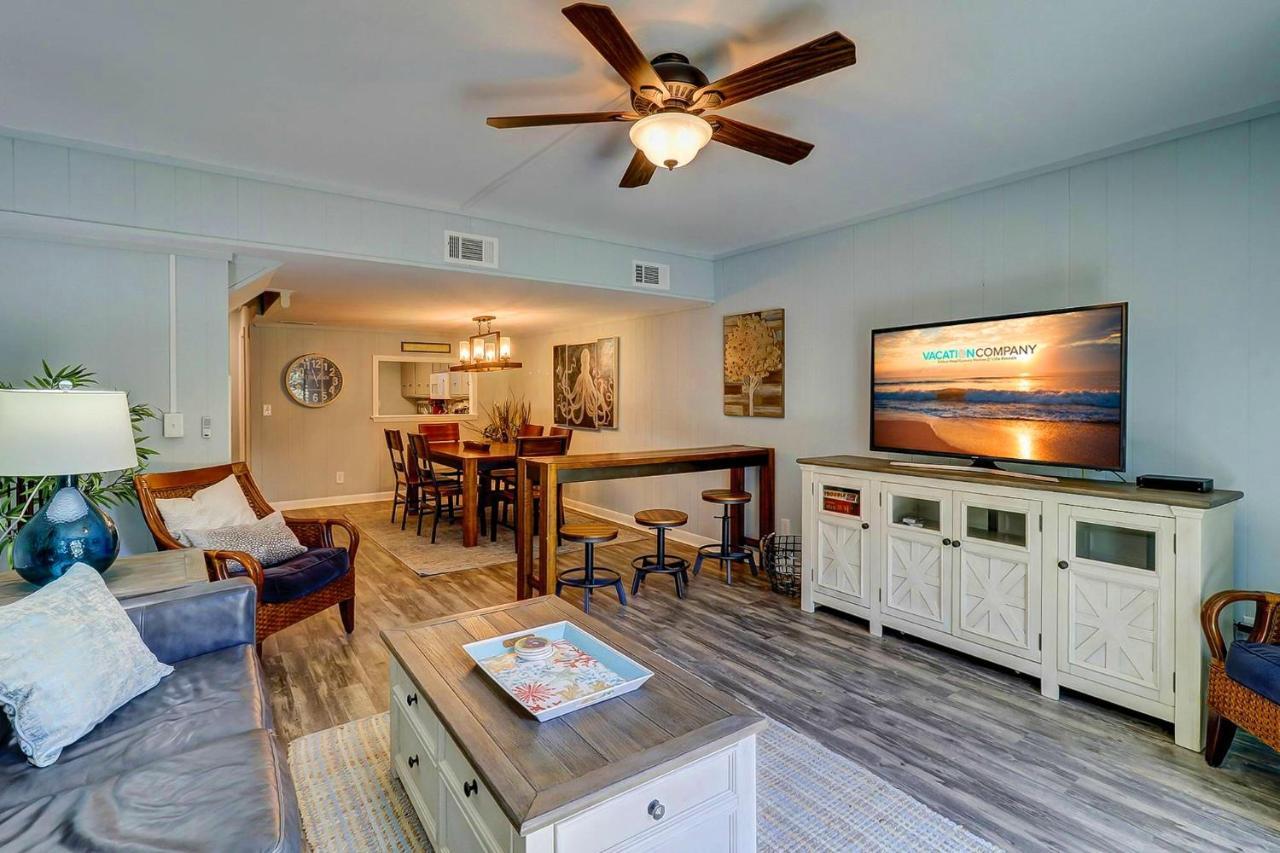 Ocean Villas Deluxe - Oceanfront Villa - Steps To Beach - Great Location - Heated Pool April Île de Hilton-Head Extérieur photo