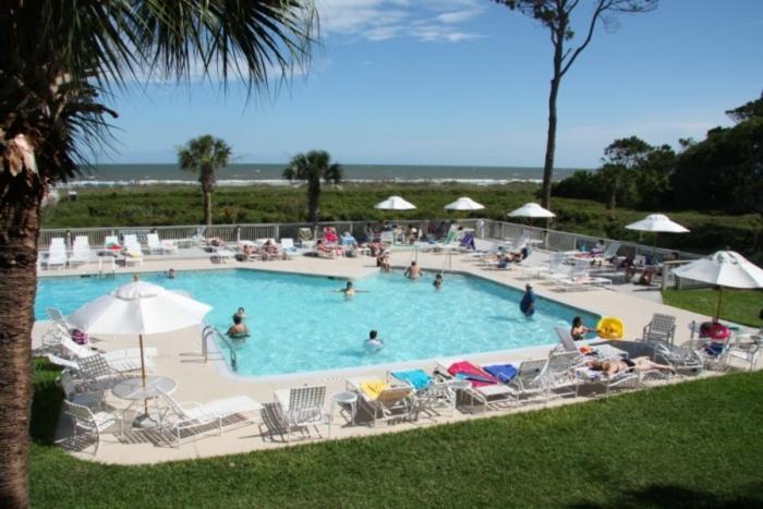 Ocean Villas Deluxe - Oceanfront Villa - Steps To Beach - Great Location - Heated Pool April Île de Hilton-Head Extérieur photo